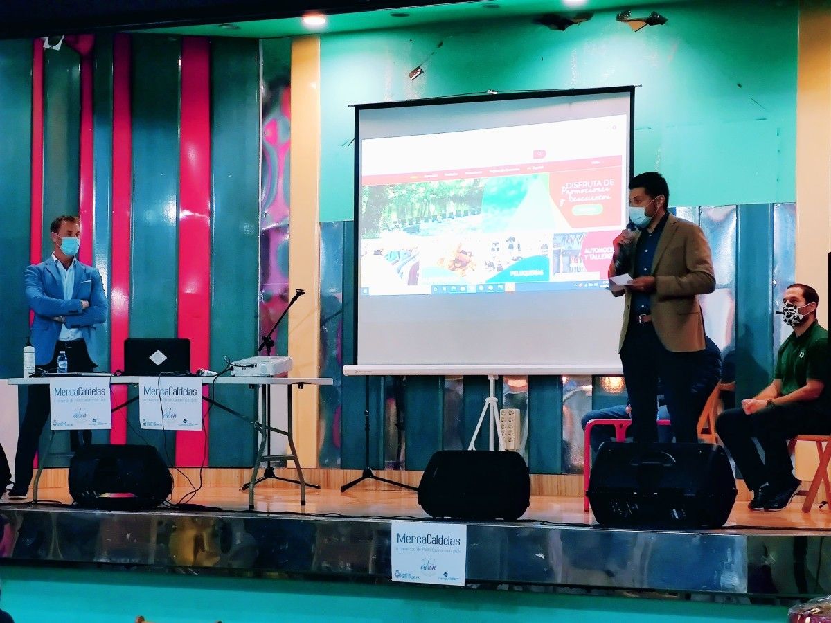 Presentación de la web de comercio online que se habilitará en Ponte Caldelas