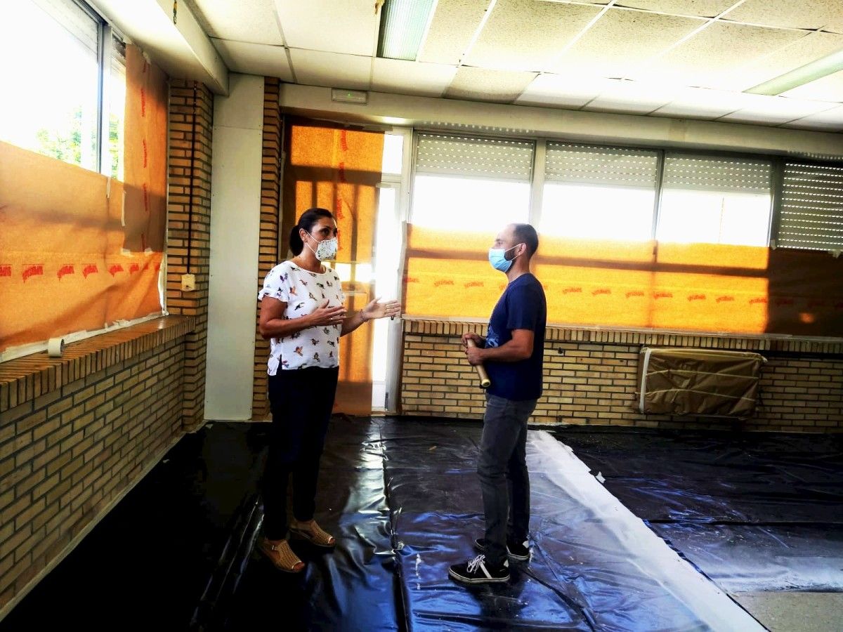 Visita aos colexios de Poio