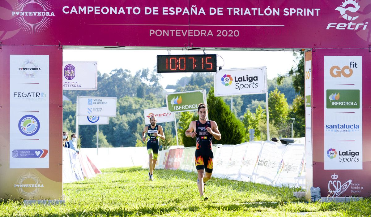 Categoría élite masculina del Campeonato de España Sprint de Triatlón