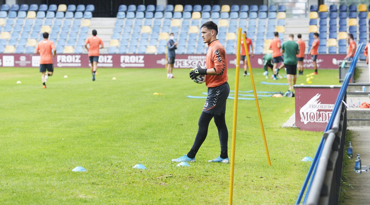 Primeiro adestramento da pretempada 2020-2021 do Pontevedra CF