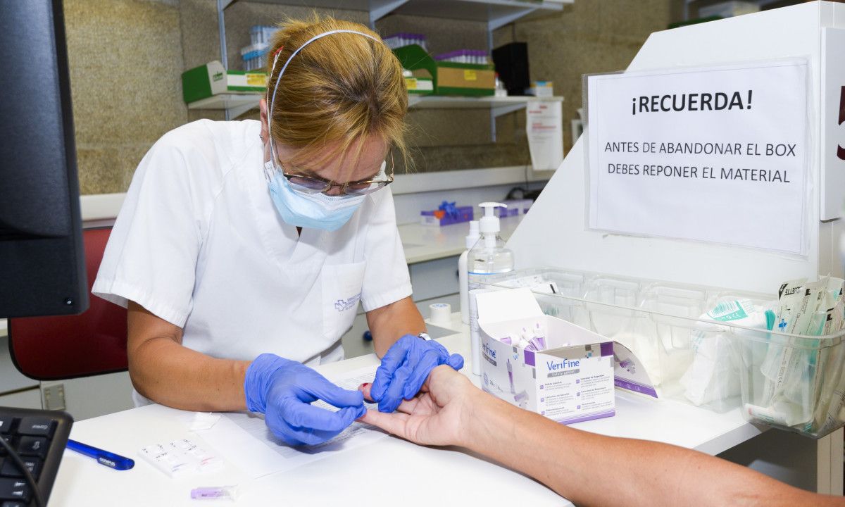 Pruebas de cribado de la Covid-19 en el área sanitaria de Pontevedra