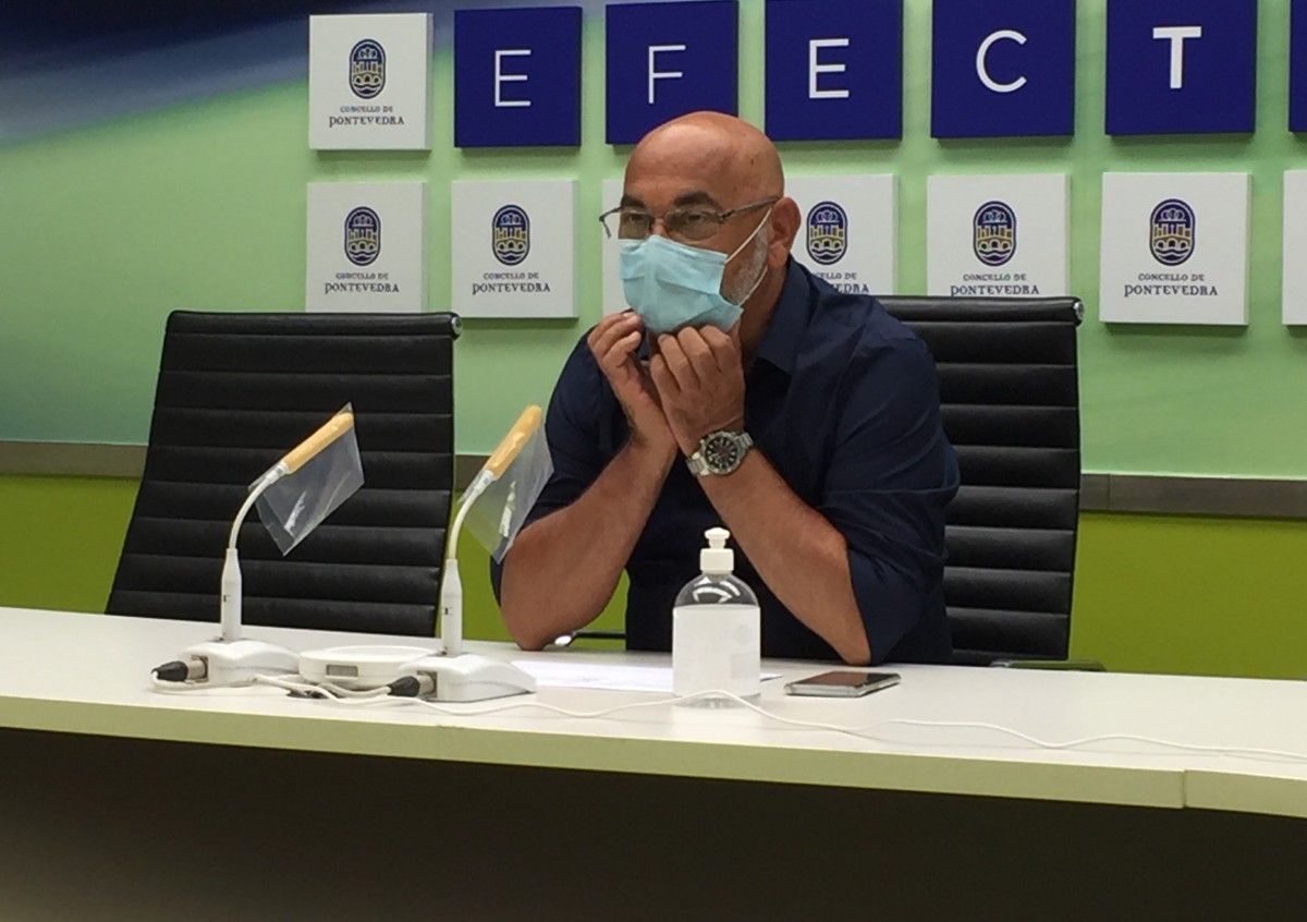 Tino Fernández, concelleiro de Deportes do Concello de Pontevedra