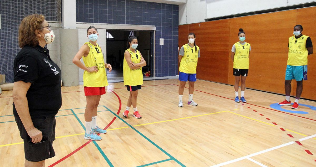 Primeiro adestramento do Club Baloncesto Arxil 20/21
