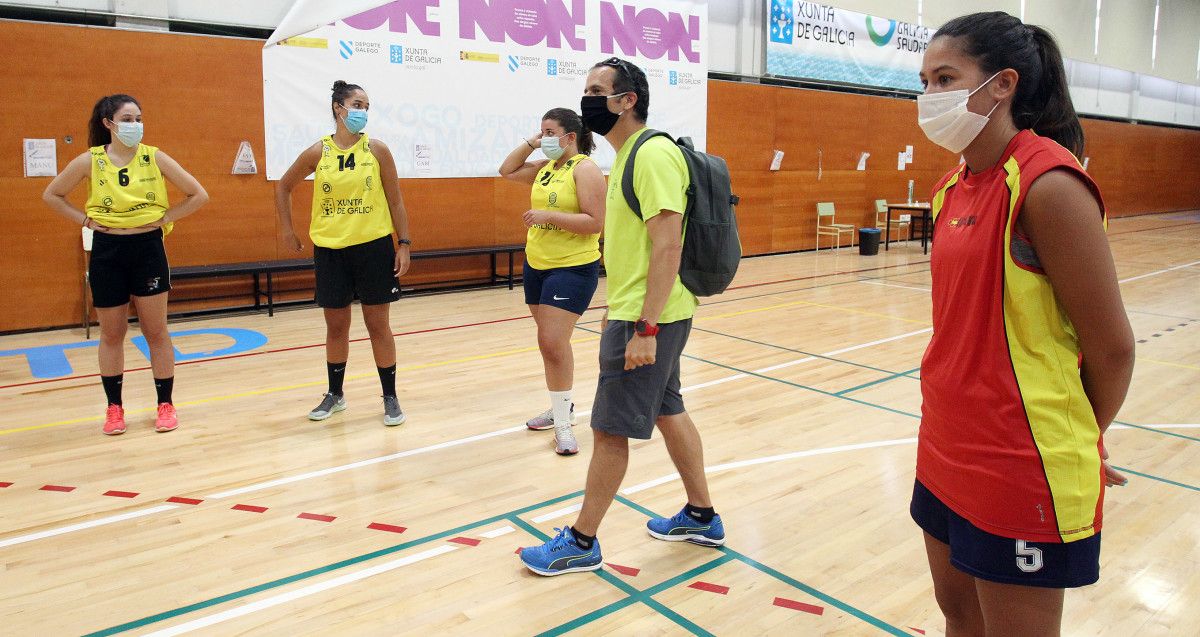 Primeiro adestramento do Club Baloncesto Arxil 20/21