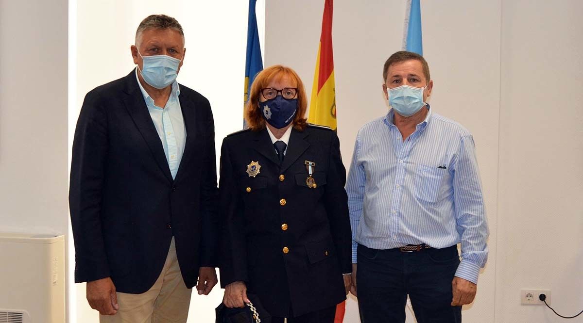 Despedida de Ana Vázquez da Policía Local de Sanxenxo