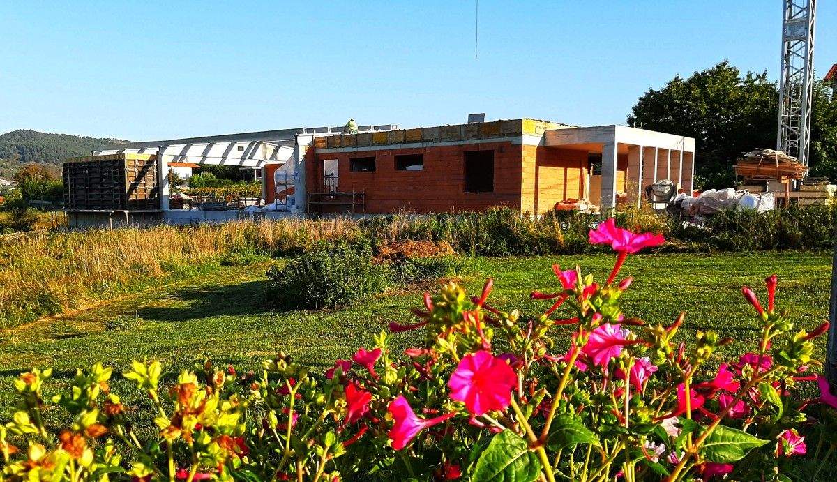 Obras del nuevo Centro Sociocultural de Tenorio