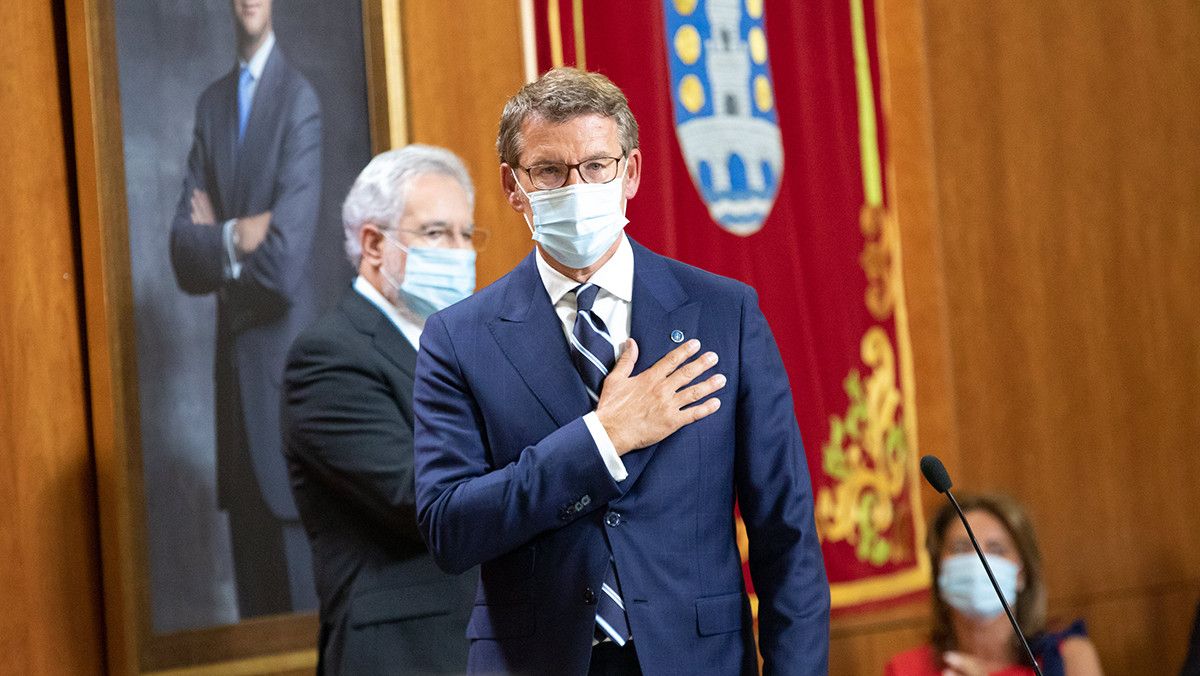 Toma de posesión de Alberto Núñez Feijóo como presidente de la Xunta