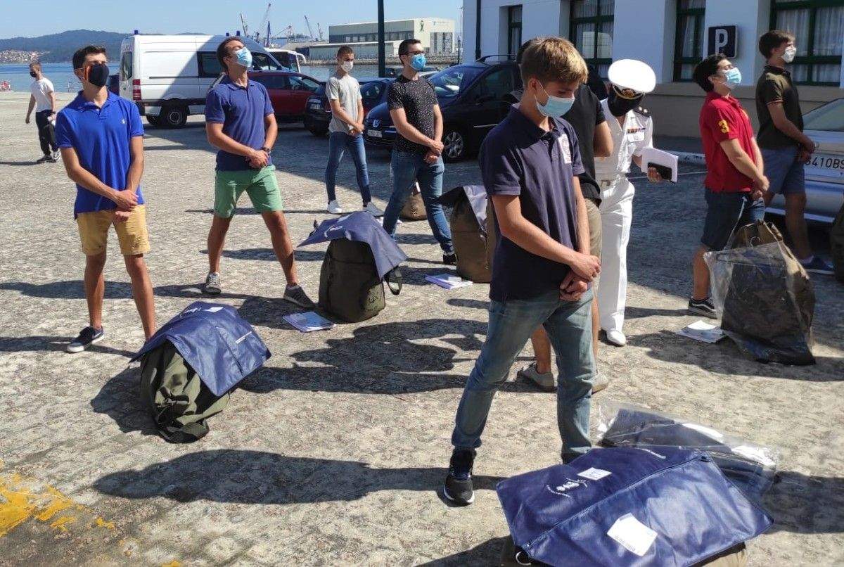 Incorporación de nuevos alumnos a la Escuela Naval