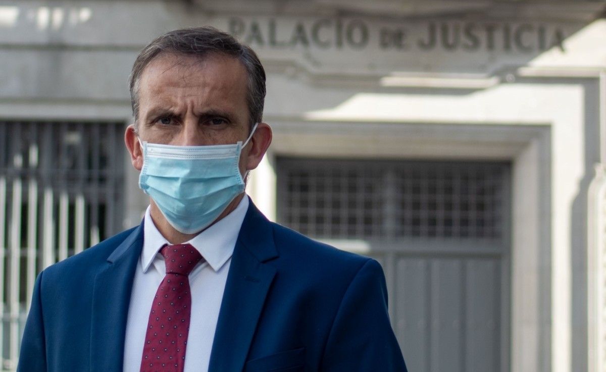 Gabriel Santos, decano de los procuradores de Pontevedra
