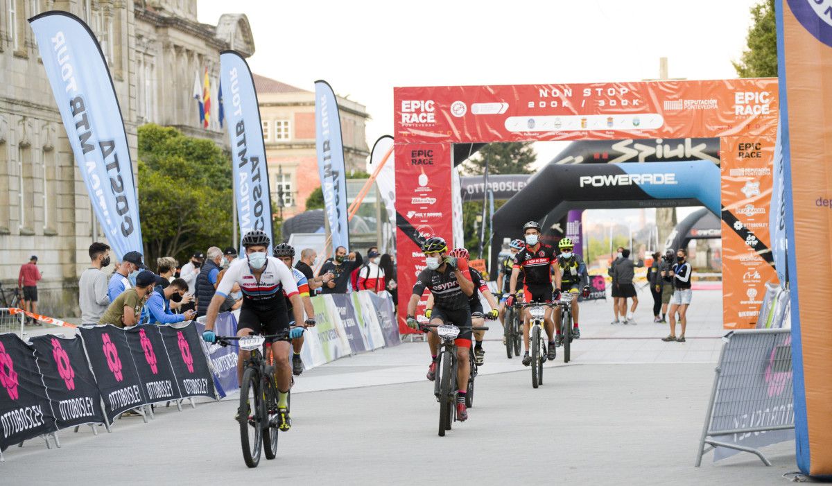 Salida da cuarta edición da Epic Race de BTT