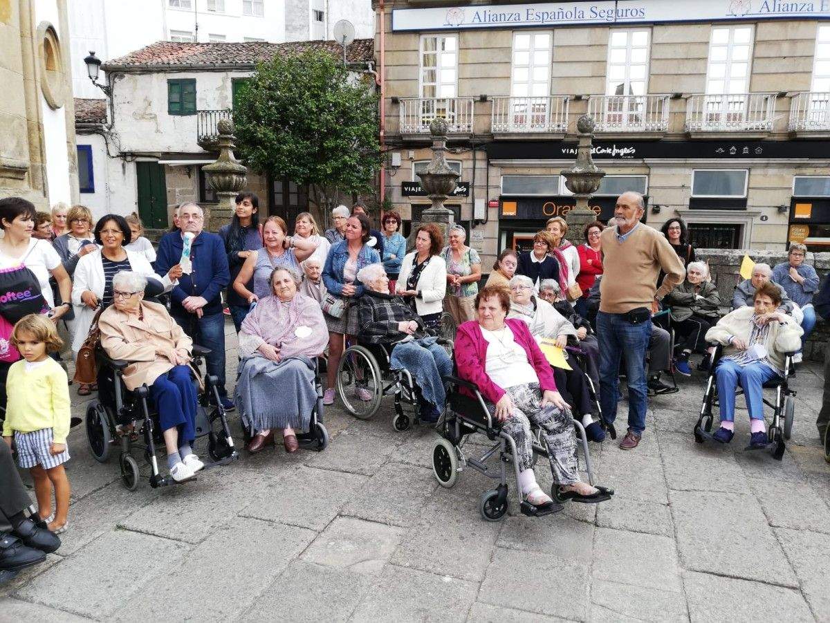 Membros da asociación Afapo