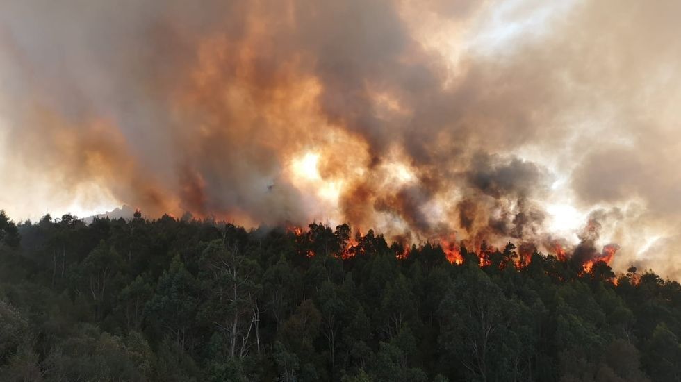 Incendio en Cequeril