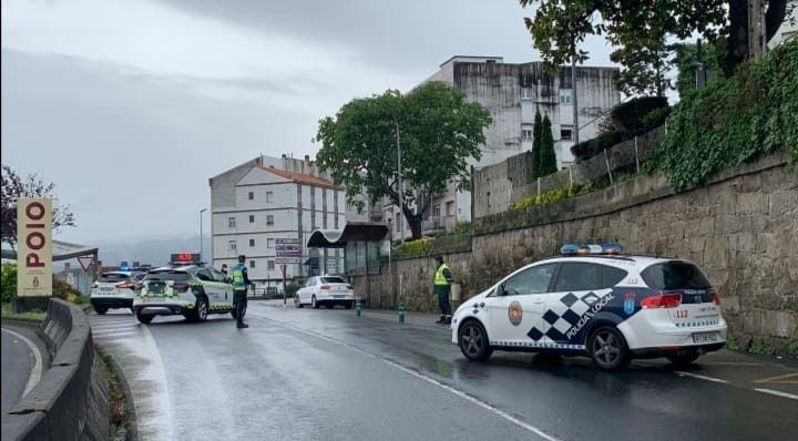 Control da Policía Local de Poio