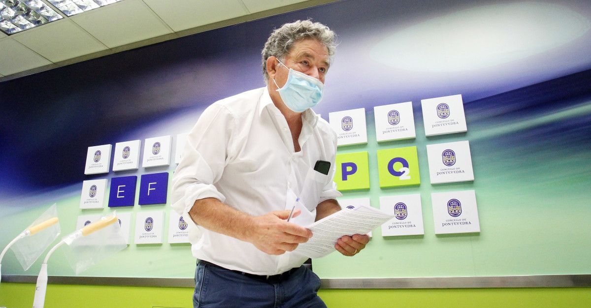 Miguel Anxo Fernández Lores, alcalde de Pontevedra