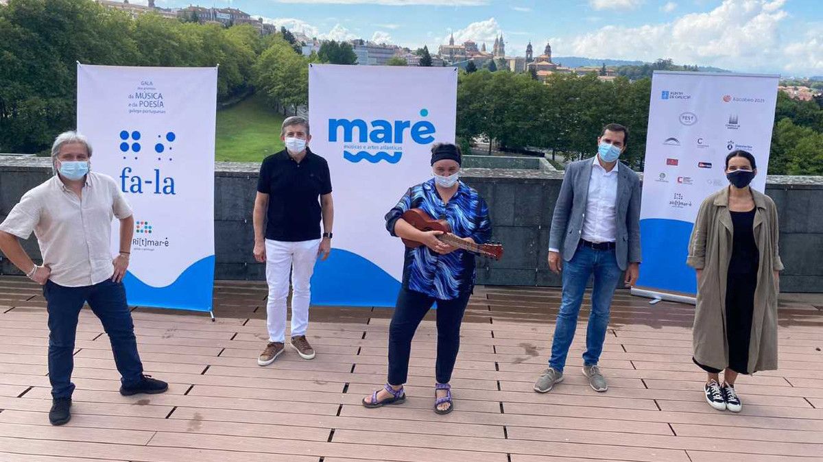 Presentación en Santiago del nuevo formato del festival Cantos na Maré