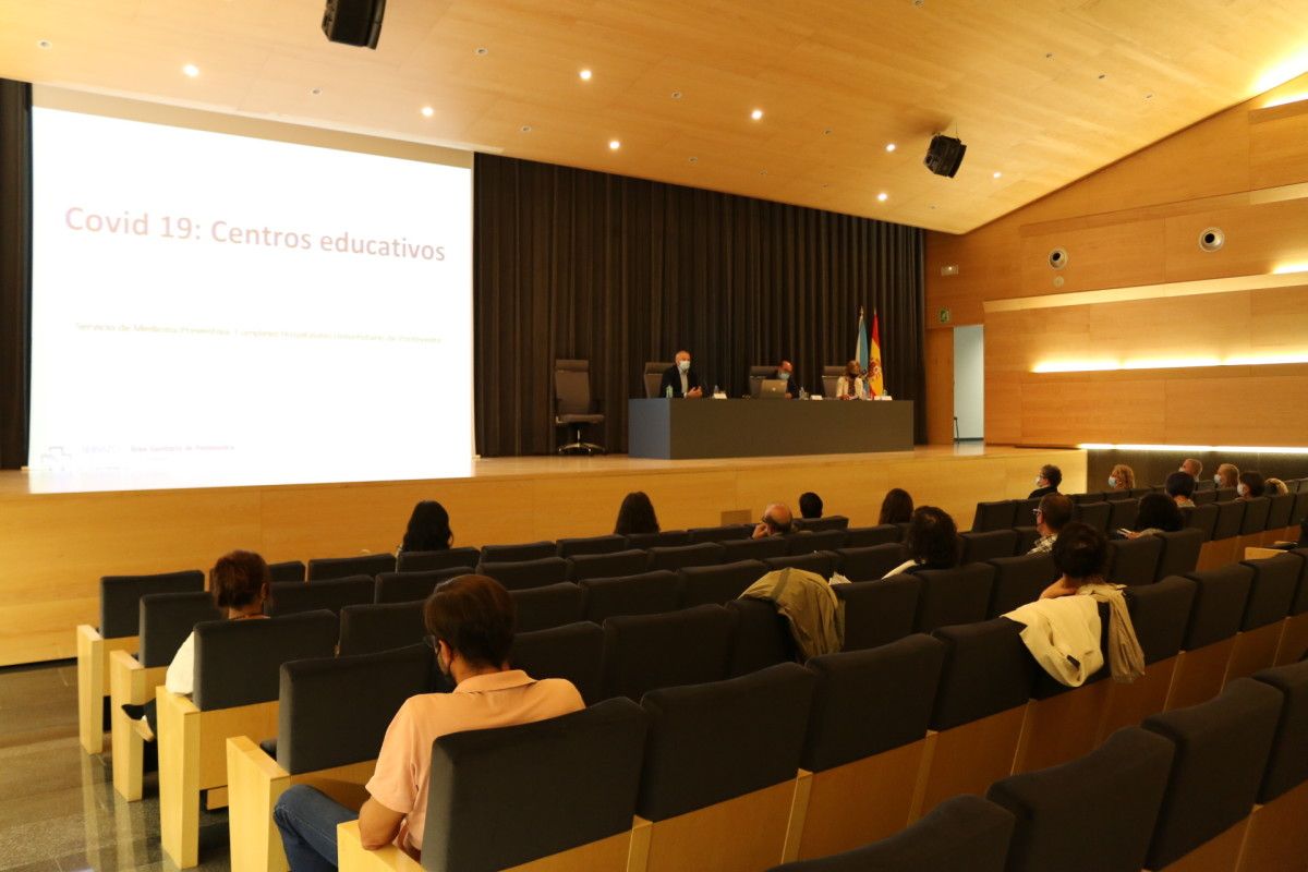 Jornada formativa de los equipos COVID-19 de los centros educativos de Pontevedra