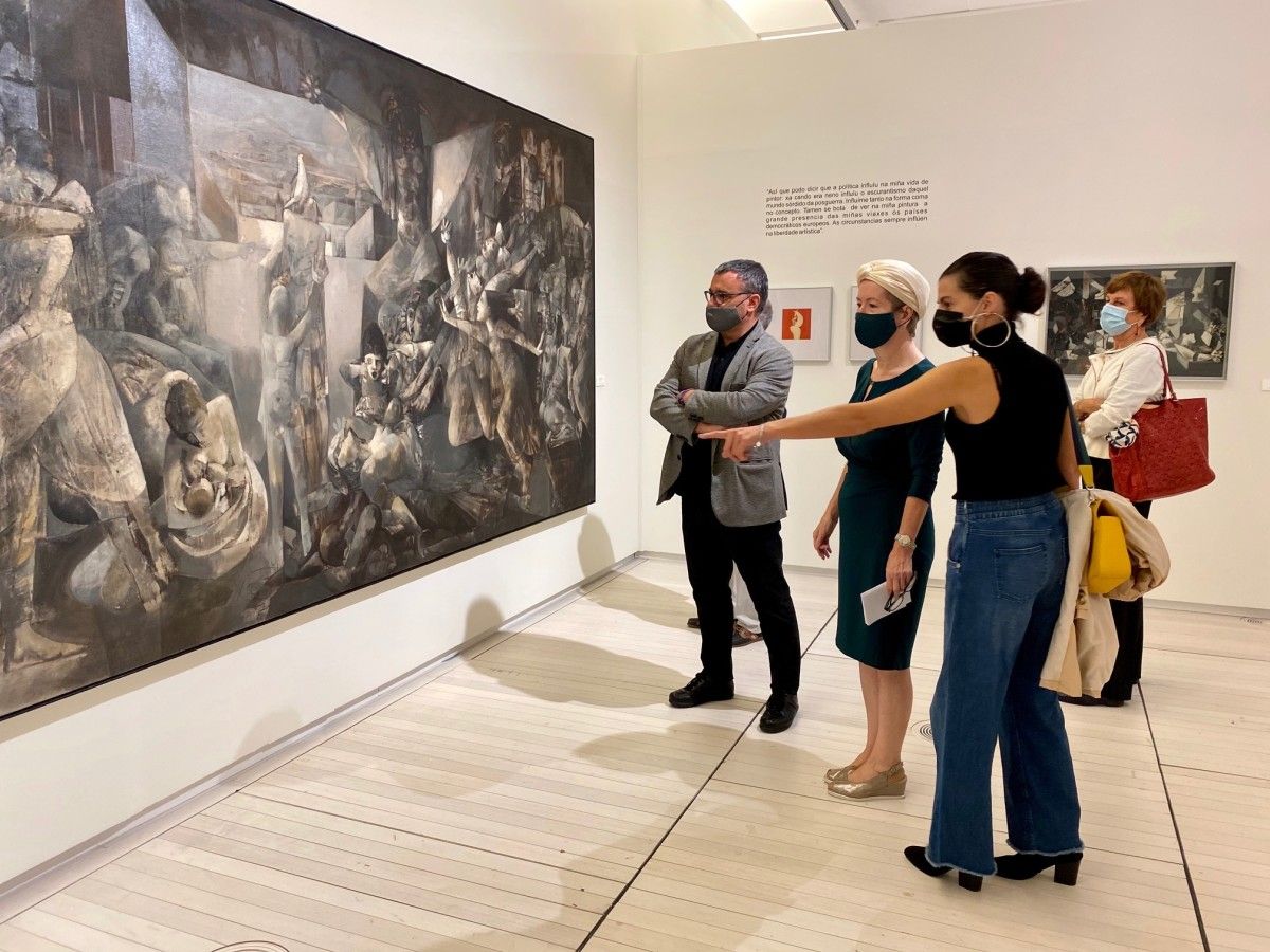 Apertura de la exposición 'O Universo de Xaime Quessada'