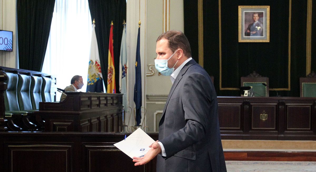 Jorge Cubela, portavoz do PP na Deputación de Pontevedra