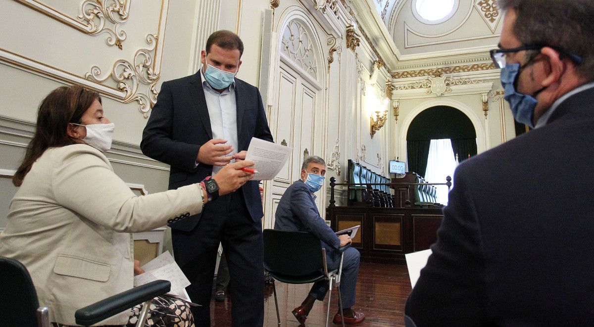 Pleno de la Deputación de Pontevedra