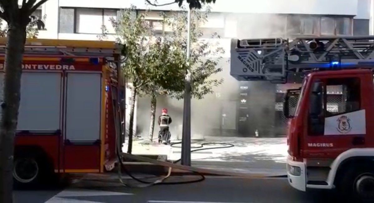 Incendio no local de Veteris Bodas
