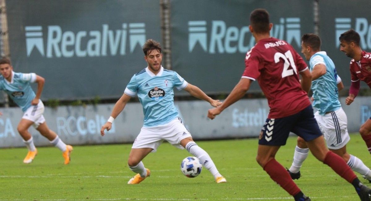 Amigable entre o Celta B e o Pontevedra en Barreiro