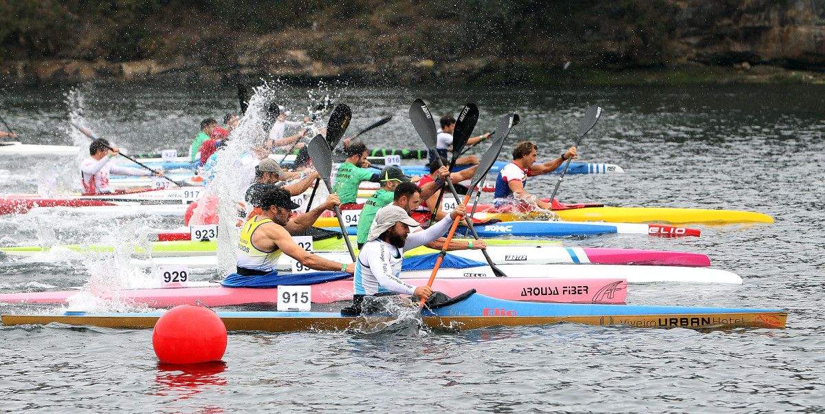 Terceira edición da regata Entre Pontes
