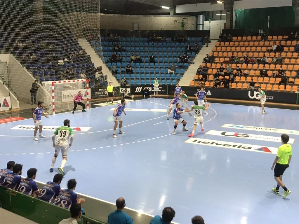 Partido de Liga Asobal entre o Anaitasuna e o Cisne