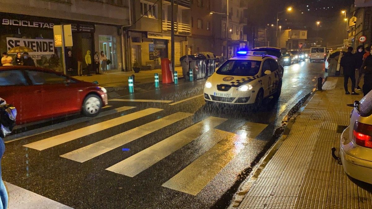Accidente en la Avenida de A Barca