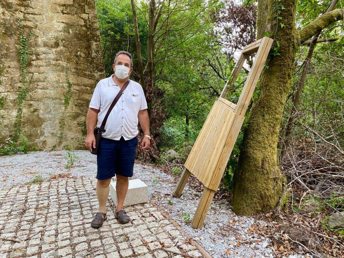 Ernesto Filgueira, portavoz do BNG en Cerdedo-Cotobade