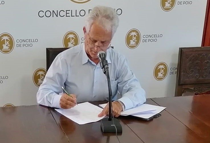 Luciano Sobral, alcalde de Poio