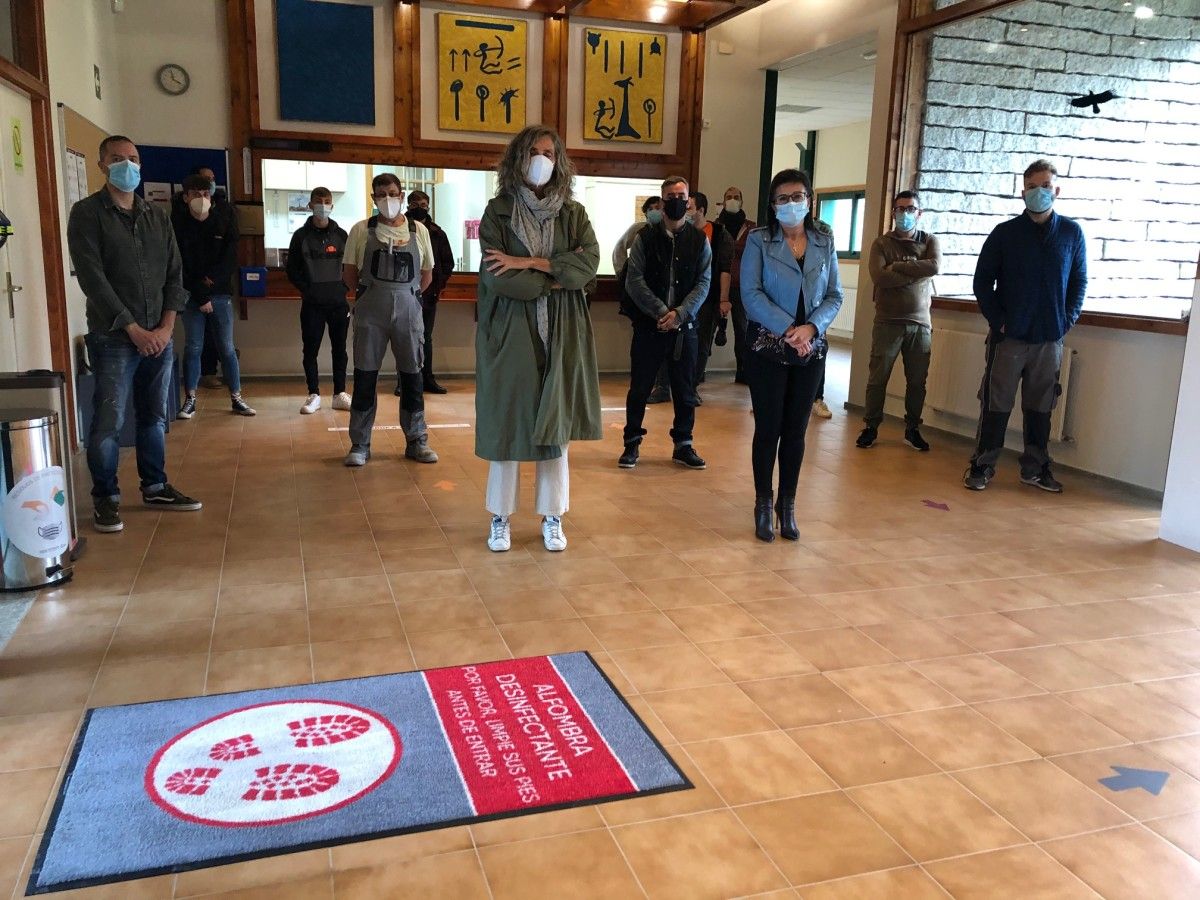 Inicio del curso en la Escola de Cantería