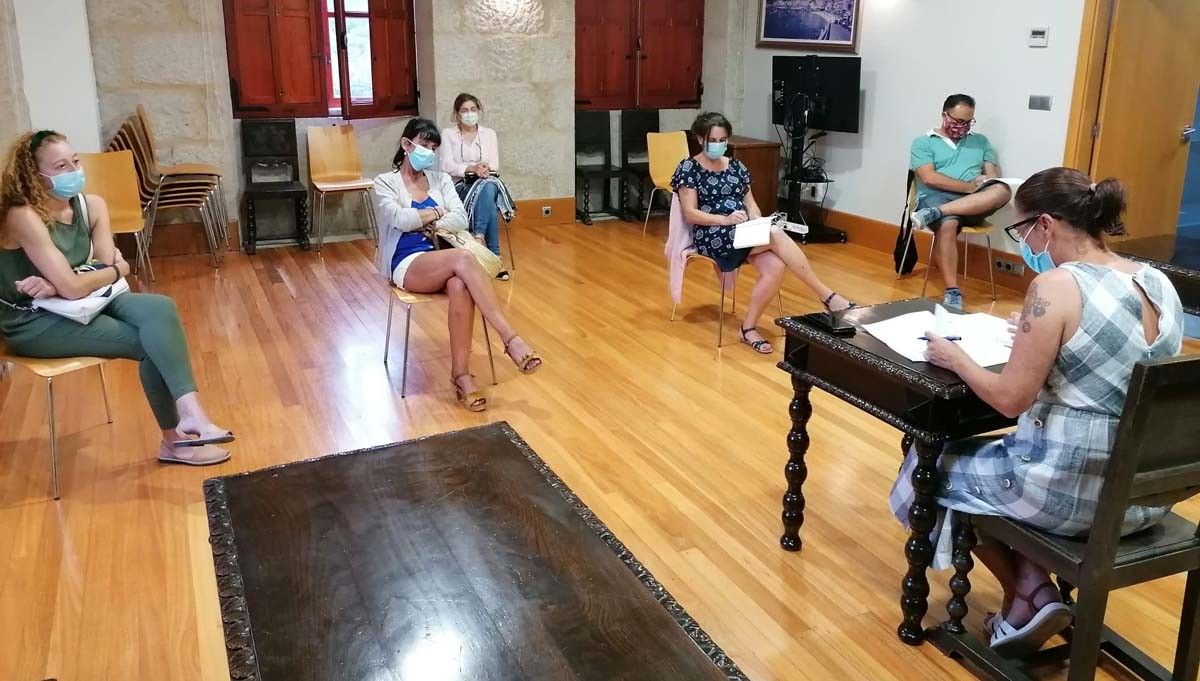 Reunión das ANPAS de Poio coa concelleira de Educación