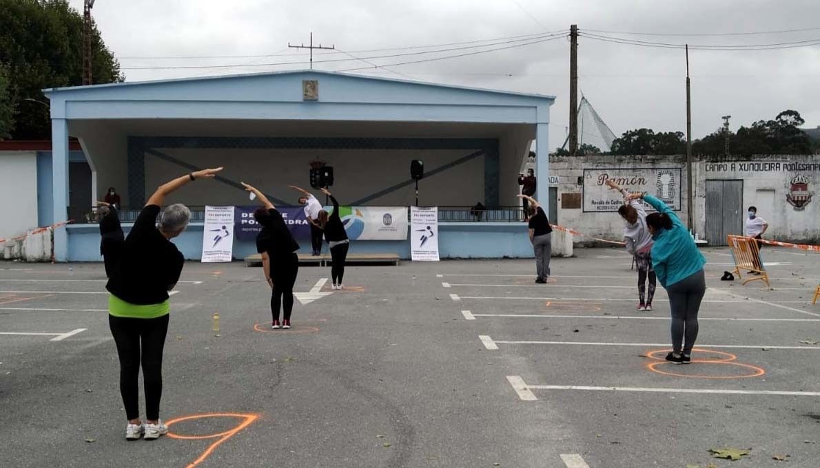 Jornada del programa Saúde na Rúa en Ponte Sampaio