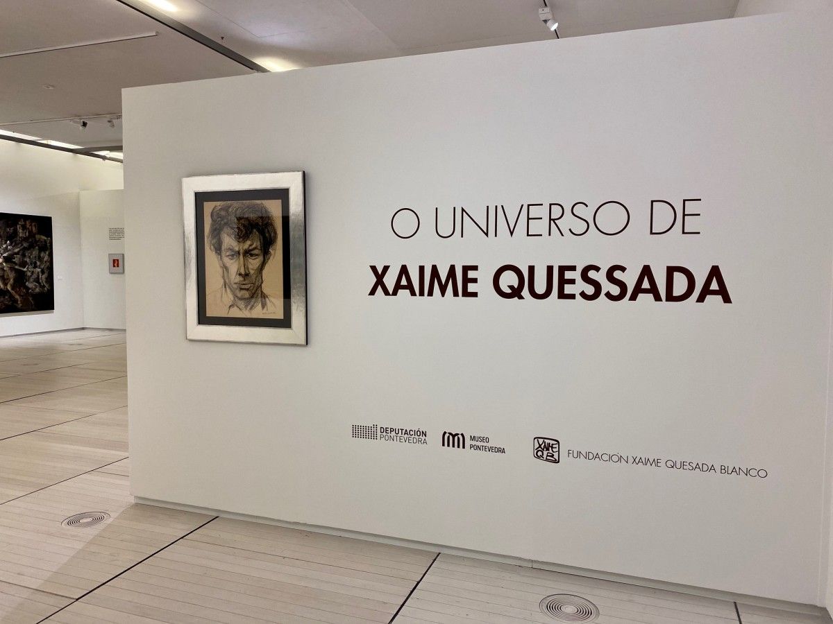 O Museo de Pontevedra inicia as visitas guiadas á exposición de Xaime Quessada
