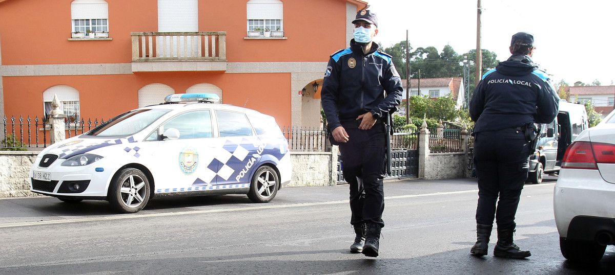 Axentes da Policía local