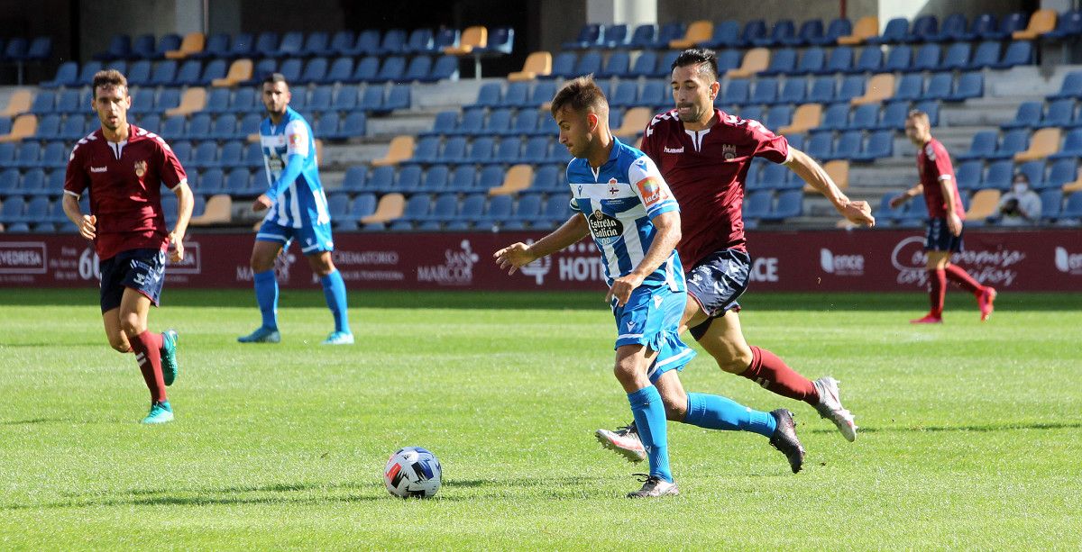 Amistoso entre Pontevedra y Deportivo en Pasarón
