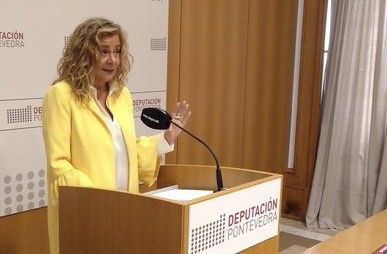 Carmela Silva, presidenta de la Deputación