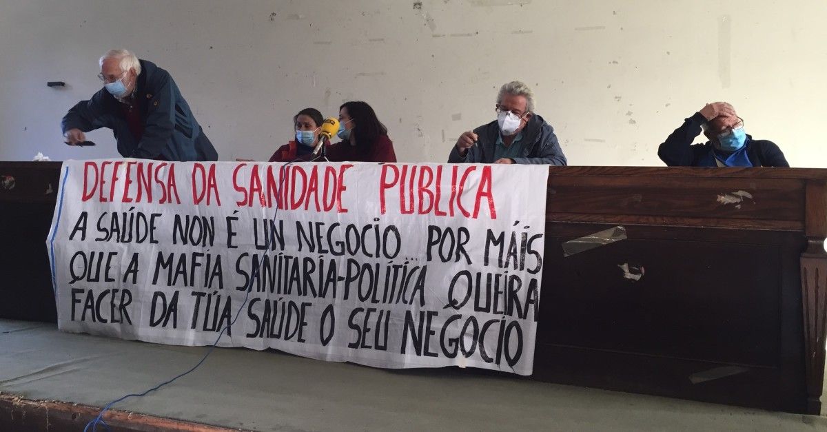 Os sindicatos CGT, CO.BAS, Modepen e Prosagap convocan unha concentración en defensa da sanidade pública 