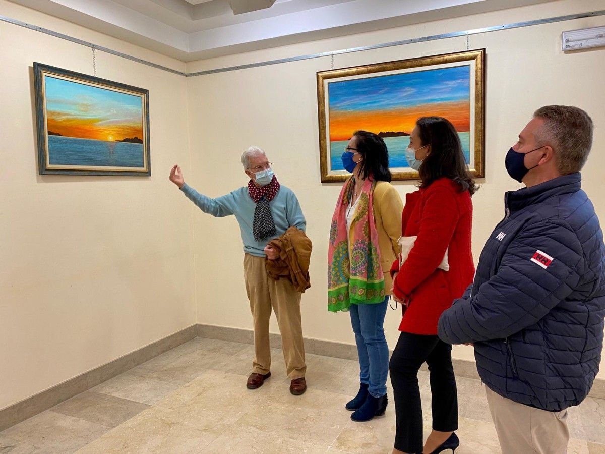 O Museo Torres acolle unha exposición do artista marinense Manuel Santos 