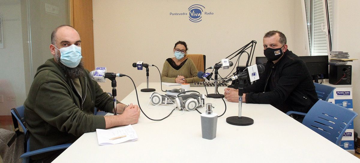 Manuel Sestelo e Javier Diéguez, canteiros, nas Conversas na Ferrería de PontevedraViva Radio