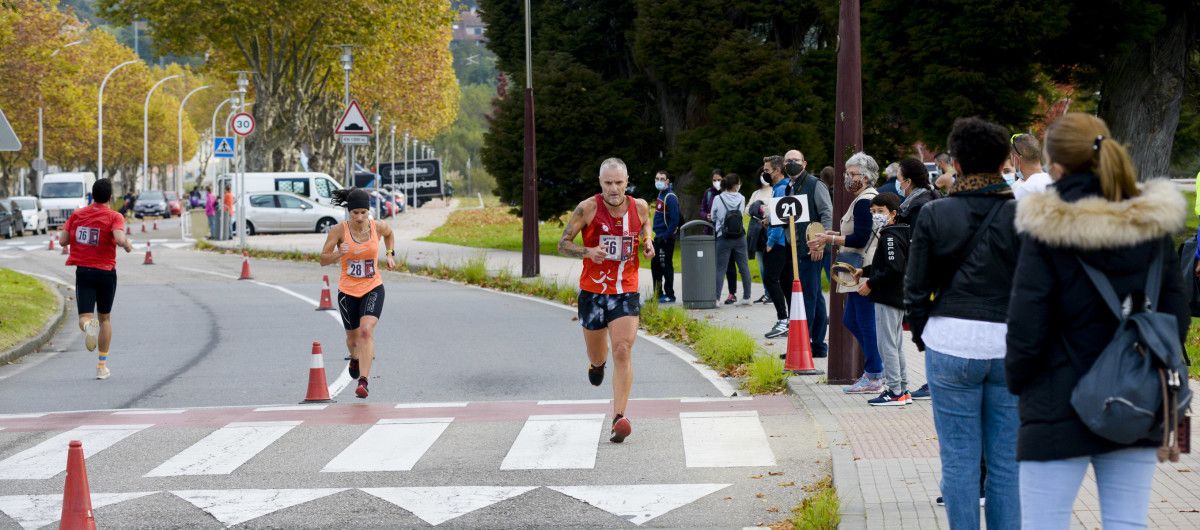 Participantes en el XXV Medio Maratón de Pontevedra