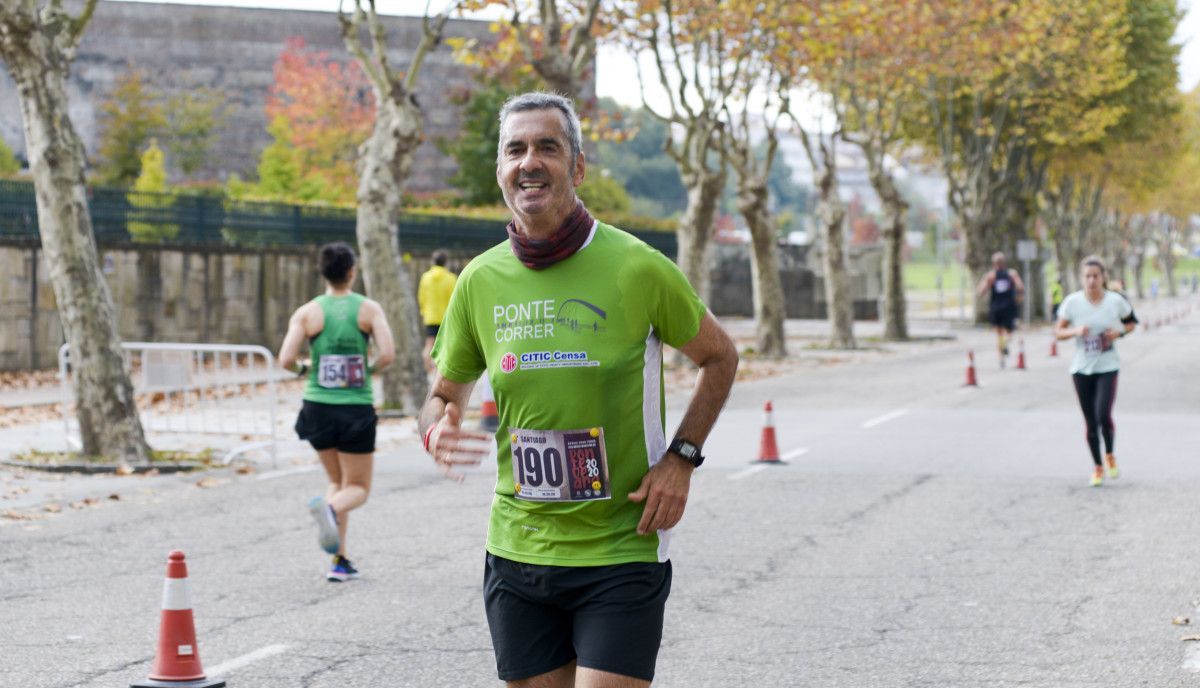 Participantes en el XXV Medio Maratón de Pontevedra