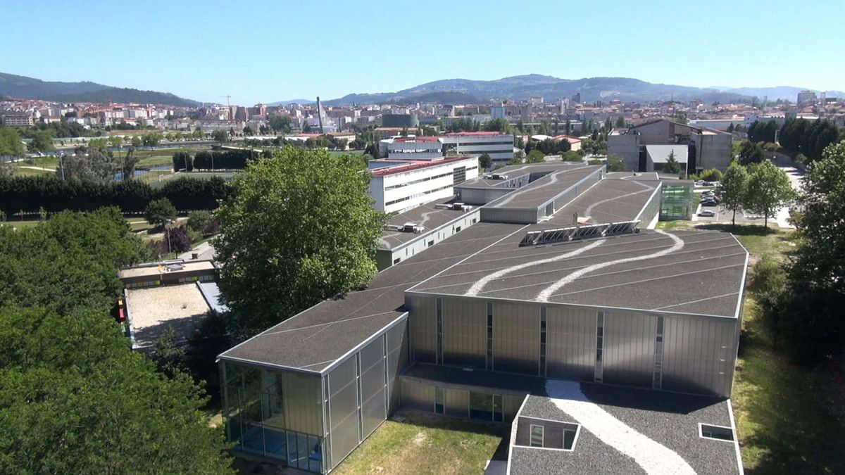 Vista del campus de Pontevedra