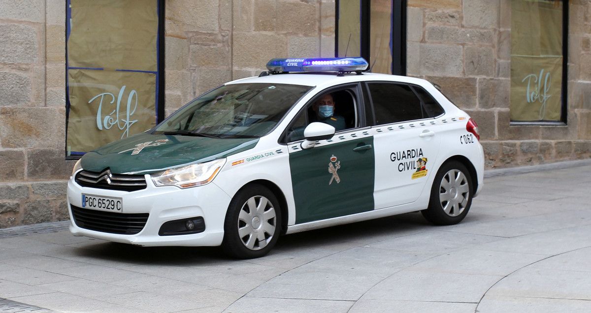 Patrulla de la Guardia Civil de Pontevedra