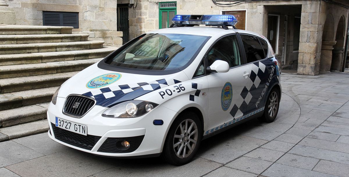 Patrulla da Policía Local de Pontevedra
