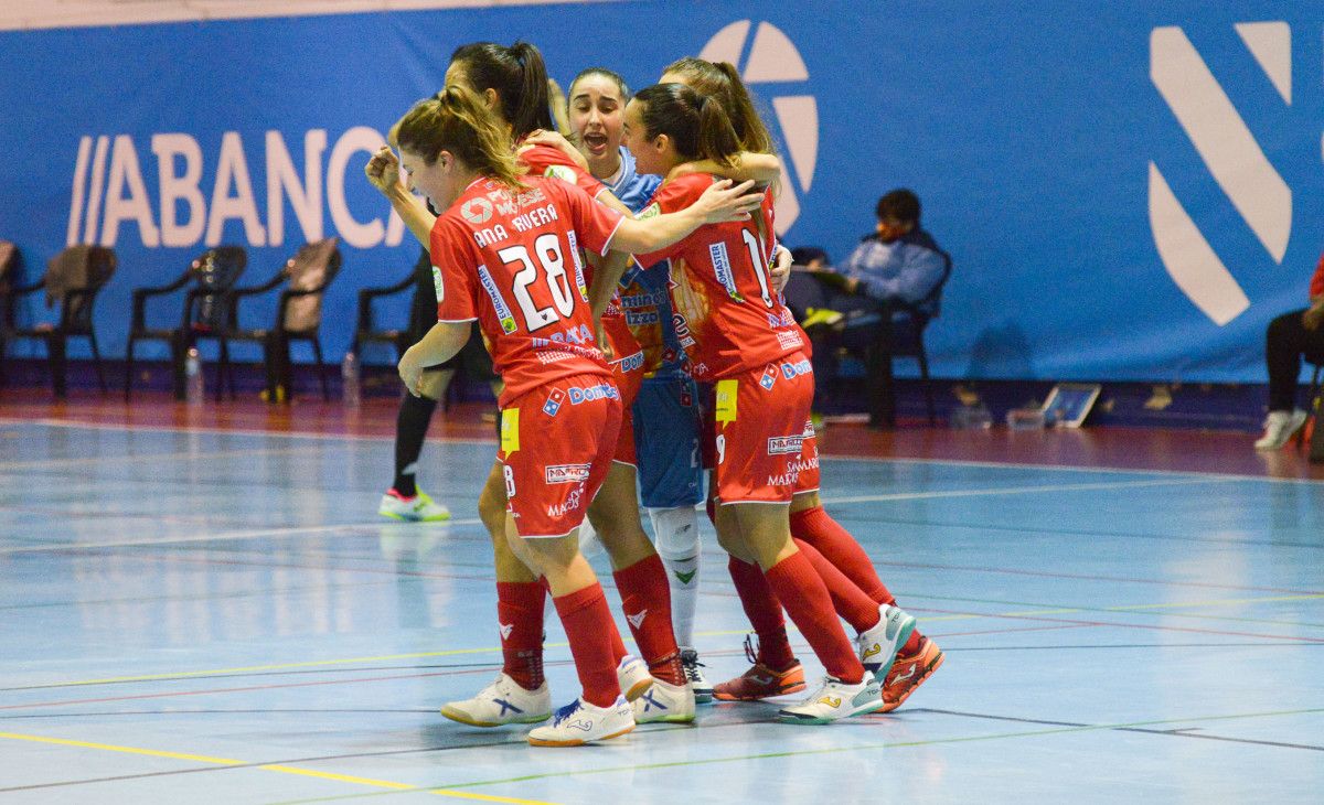 Partido entre Poio Pescamar e Roldán na Seca