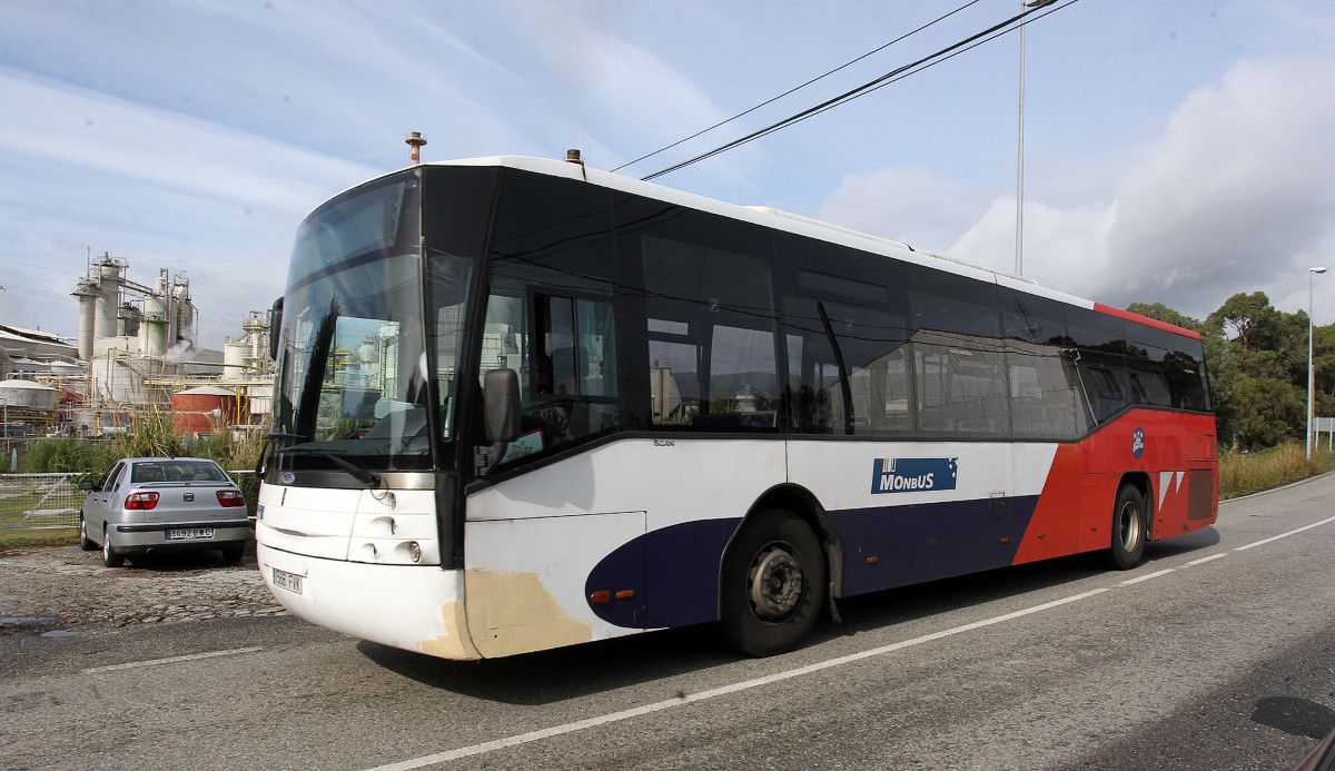Autobús en Pontevedra