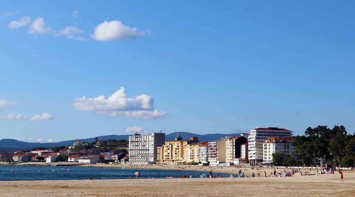 Praia da Concha-Compostela, en Vilagarcía