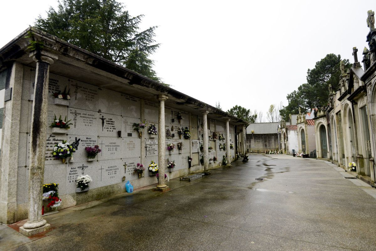 Cementerio de San Mauro en el Día de todos los Santos 2020
