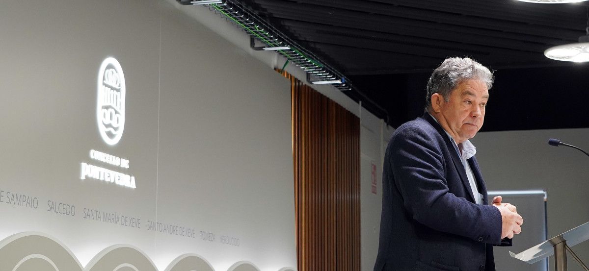 Miguel Anxo Fernández Lores, alcalde de Pontevedra